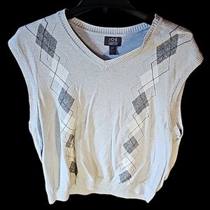 Joseph Abboud Joe Light Gray Casual Sweater Vest XXL